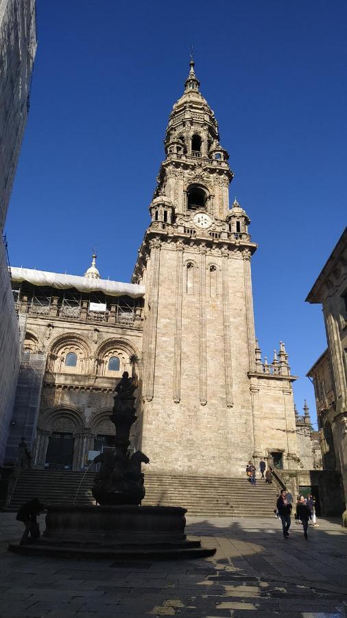 Pico Sacro I Hostal-Pension Santiago De Compostela Hotel ภายนอก รูปภาพ